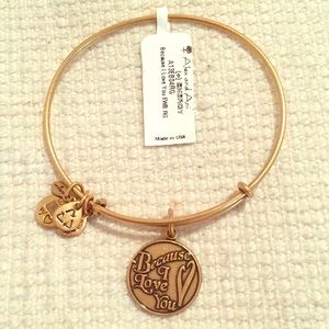 🚫SOLD🚫 Alex & Ani “Because I Love You” Bangle